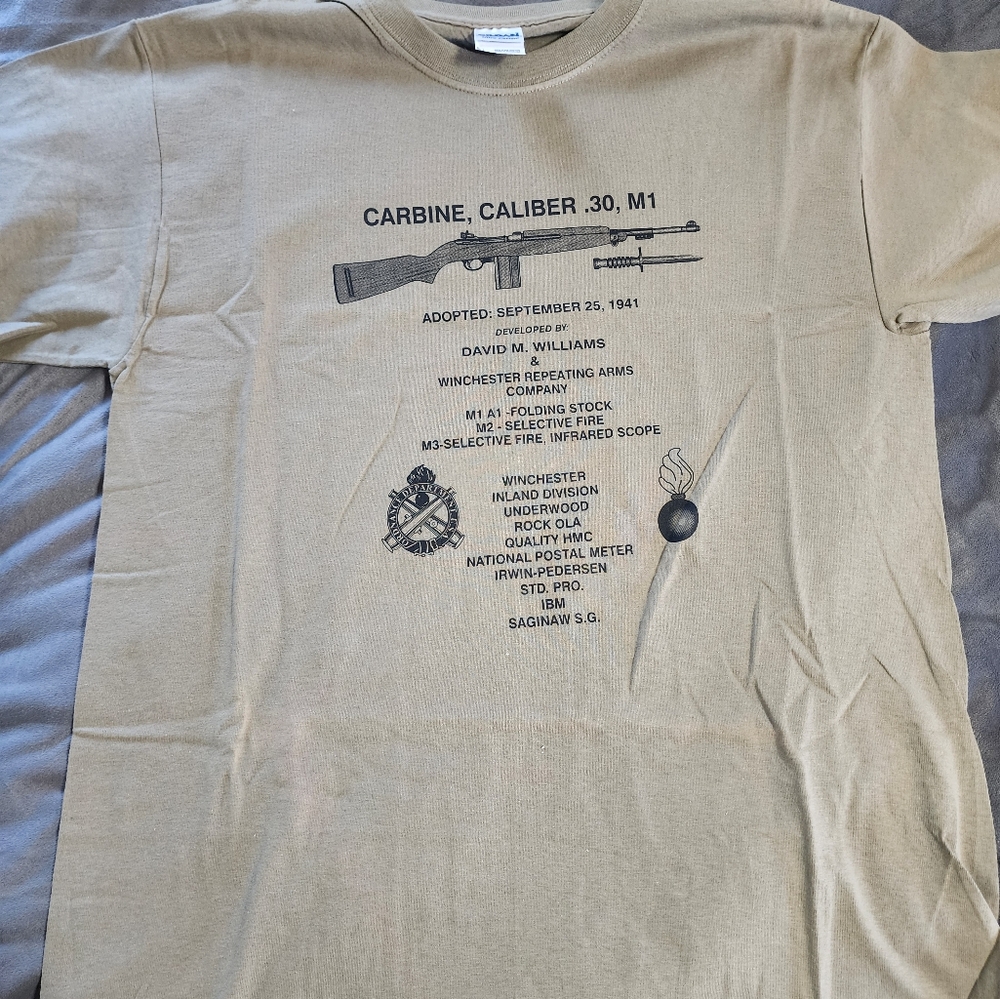 CARBINE, CALIBER. 30, M1 T-SHIRT
